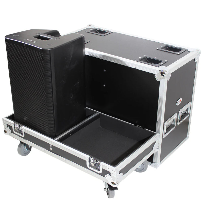 PRO-X- X-QSC K12 - ProX X-QSCK12 ProX ATA style Flight Case for 2x QSC K12 or K12.2 Speakers