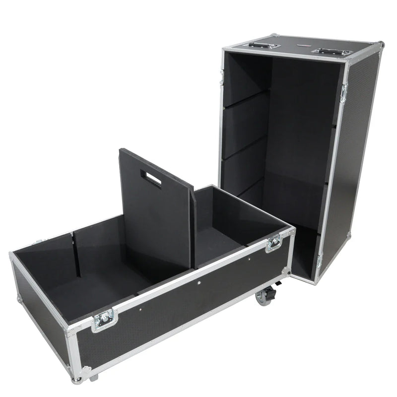 PRO-X- XS-SP2X282020W - ProX XS-SP2X282020W Universal Dual ATA Speaker Flight Case Fits 2 pcs 28x20x20 Inch Speakers