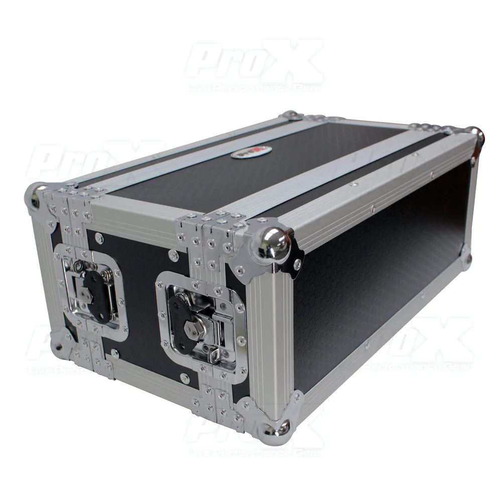 PRO-X- X-4U7D - ProX X-4U7D 4U Deluxe Effects Rack 7" Deep Rail to Rail w/ Handle