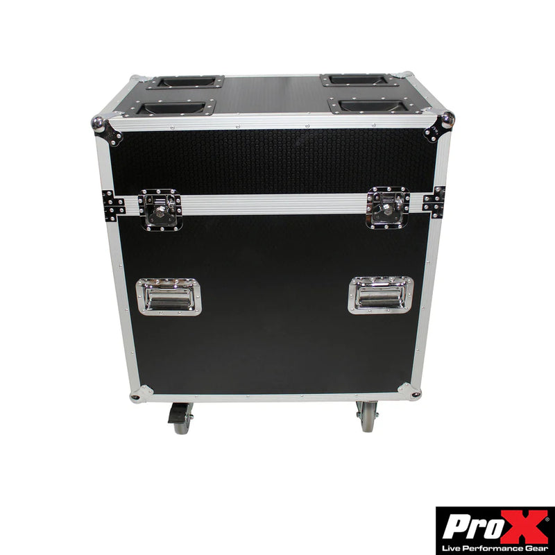 PRO-X- XS-6XBP2424 - ProX XS-6XBP2424 Flight/Road Case Holds 6 Pieces 24" x 24" Aluminum Base Plate