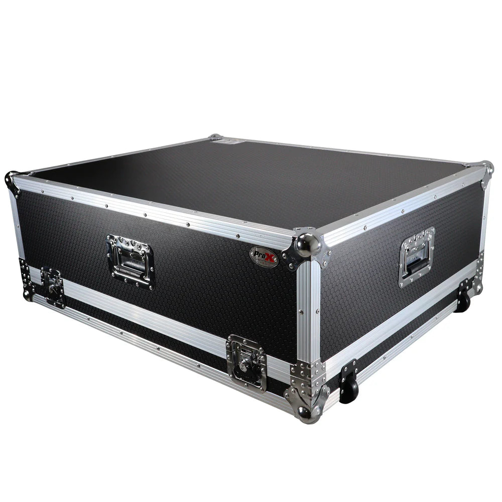 PRO-X- XS-AHAVANTIS W - ProX XS-AHAVANTIS W Fits Allen & Heath AVANTIS Digital Mixer Console Flight Case w/Low Profile Wheels