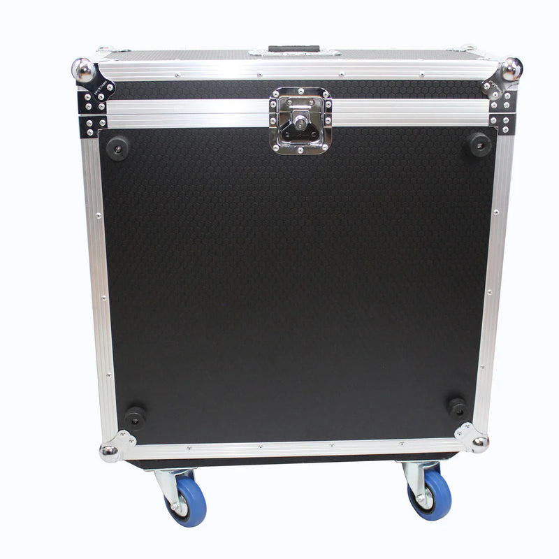 PRO-X- XS-AHQU24DHW - ProX XS-AHQU24DHW Flight-Road Case for Allen and Heath QU-24 Mixer W-Doghouse and Wheels