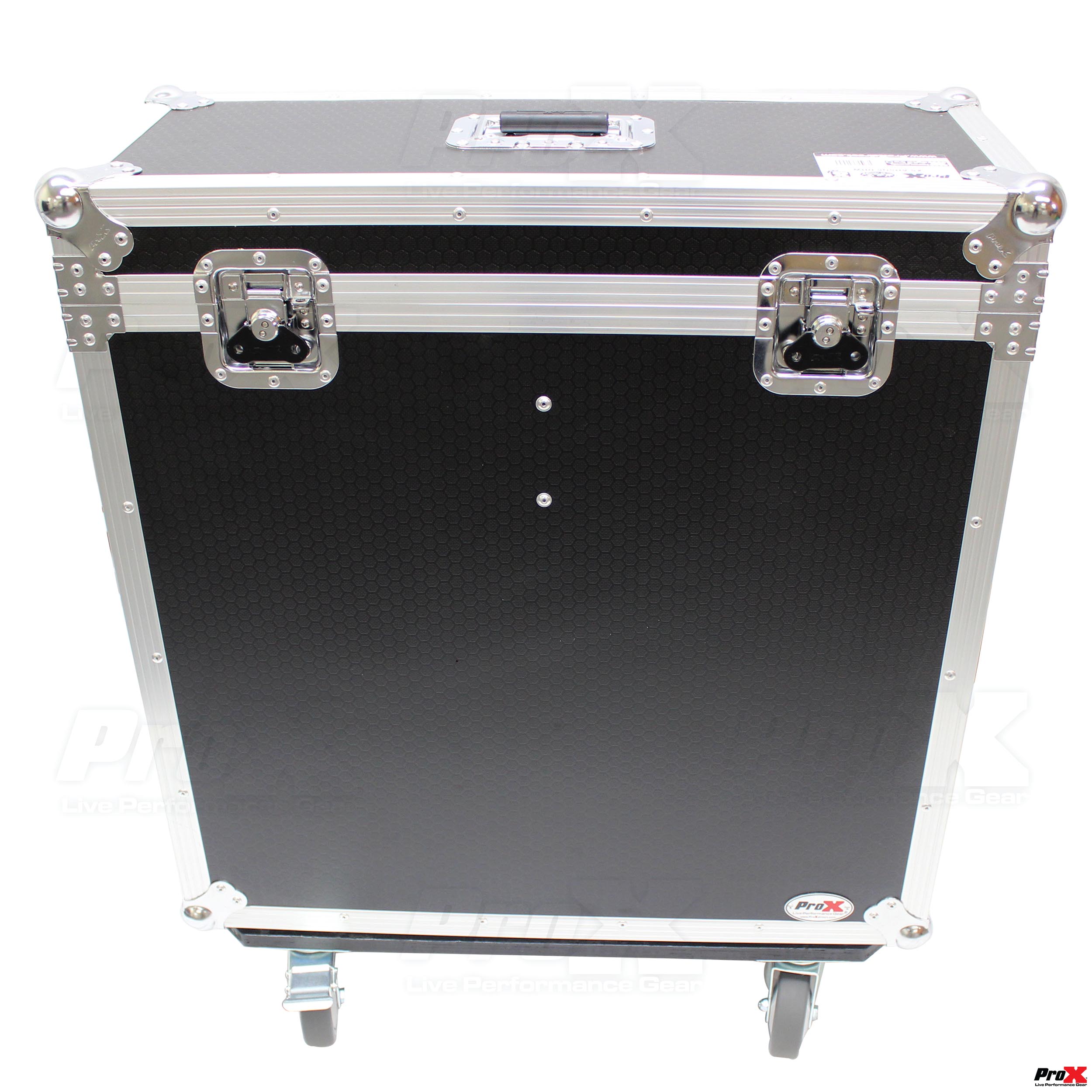 PRO-X- XS-AHSQ6DHW - ProX XS-AHSQ6DHW Flight Case with Doghouse and Wheels for Allen & Heath SQ6 Console