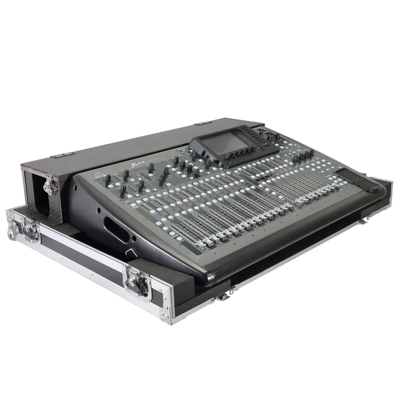 PRO-X- XS-BX32DHW - ProX XS-BX32DHW Flight Hard Road Case ProX Mixer Case with Doghouse and Wheels fits Behringer X32