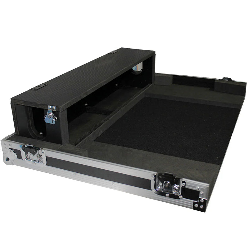 PRO-X- XS-YCL1DHW - ProX XS-YCL1DHW ATA-300 Flight Style Road Case For Yamaha CL1 With Doghouse And Wheels