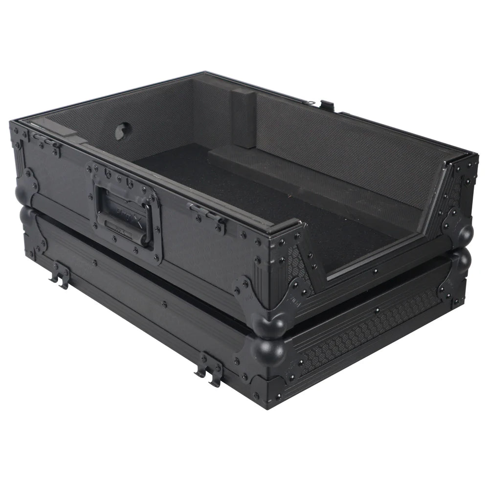 PRO-X- XS-CDBL - Prox XS-CDBL Large Format CD-Media Player CDJ-3000 Flight Case (Black on Black)