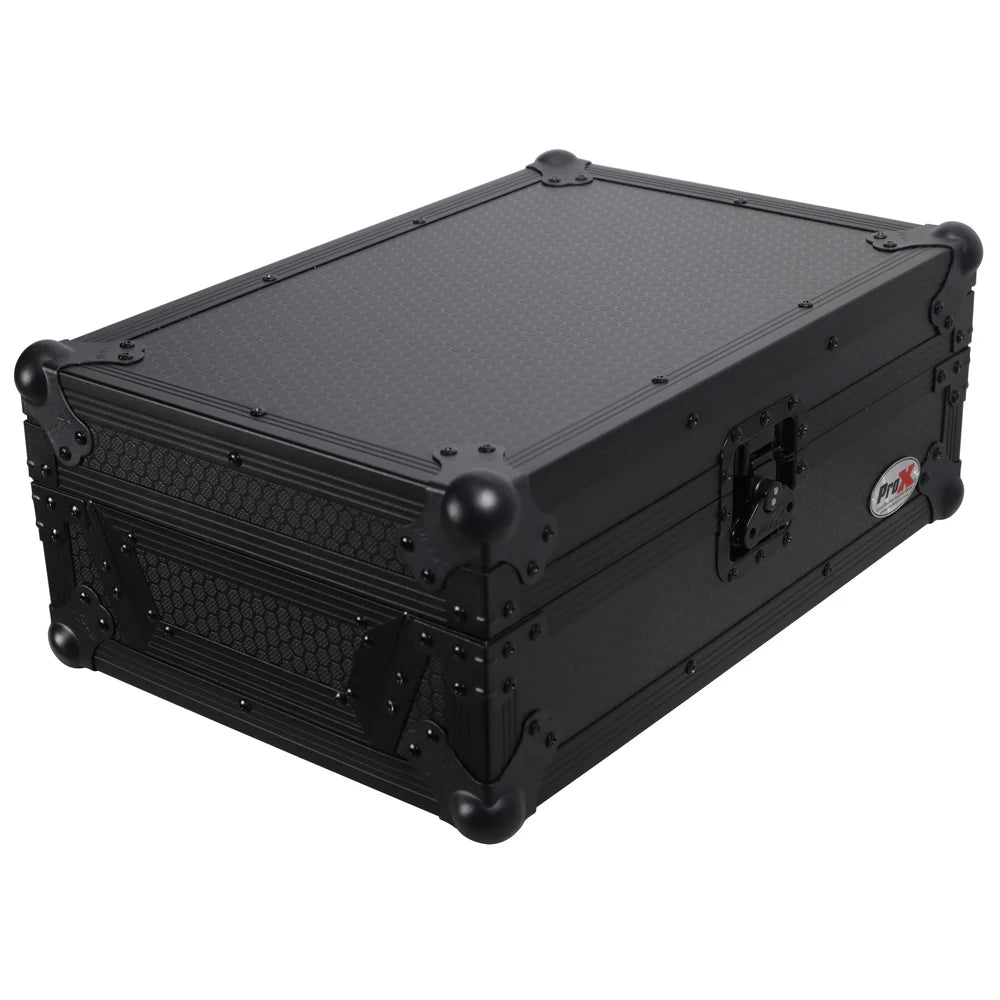 PRO-X- XS-CDBL - Prox XS-CDBL Large Format CD-Media Player CDJ-3000 Flight Case (Black on Black)
