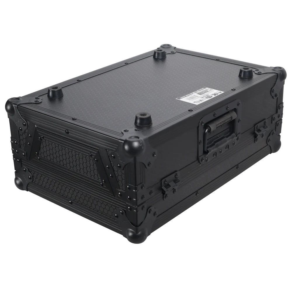 PRO-X- XS-CDBL - Prox XS-CDBL Large Format CD-Media Player CDJ-3000 Flight Case (Black on Black)