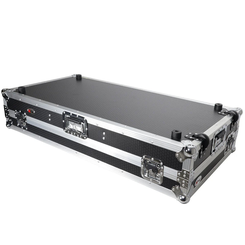 PRO-X- XS-CDM3000WLT - ProX XS-CDM3000WLT Flight Case DJ Coffin for Pioneer Mixer DJM-900NXS2 and 2 CDJ-3000 W-Wheels and Laptop Shelf