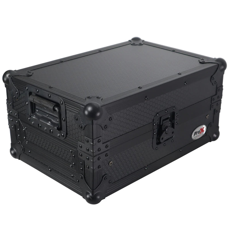 PRO-X- XS-DJMS7LTBL - ProX XS-DJMS7LTBL ATA Flight Style Road Case for Pioneer DJM-S7 DJ Mixer with Laptop Shelf (Black)