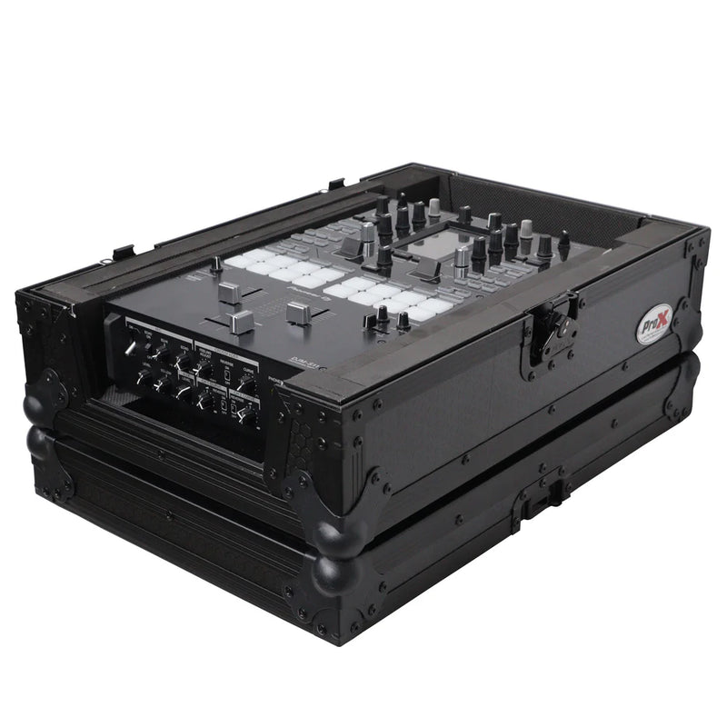 PRO-X- XS-M11BL - ProX XS-M11BL Universal Flight Case for DJ Mixers Fits Pioneer DJM S11/Rane 70/72 MK2 (Black)