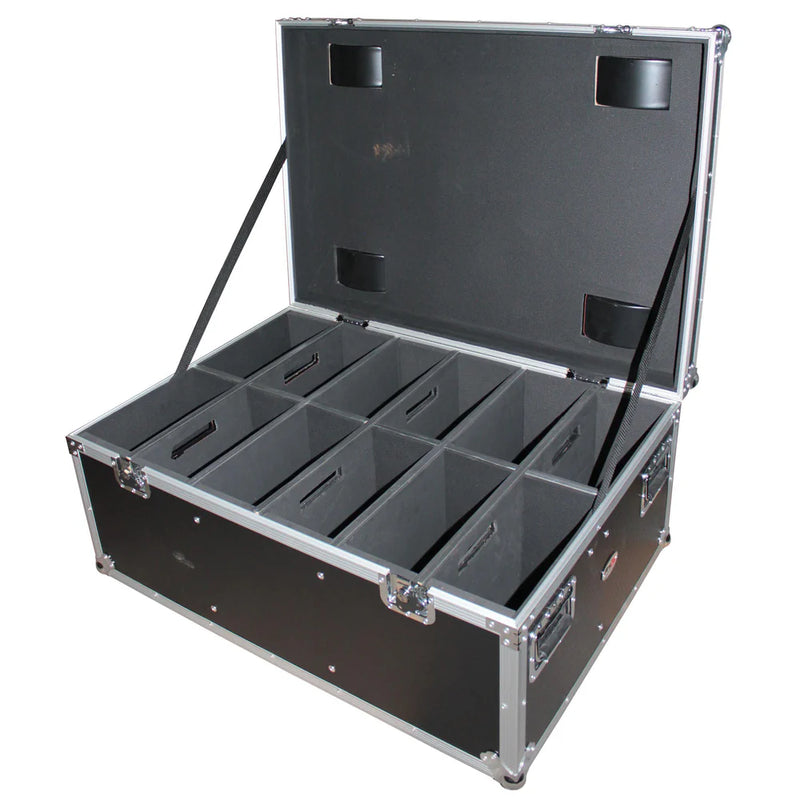 PRO-X- XS-PARU612W - ProX XS-PARU612W Par Can Utility Case W-Wheels Will Hold 6 or 12 Par Lights