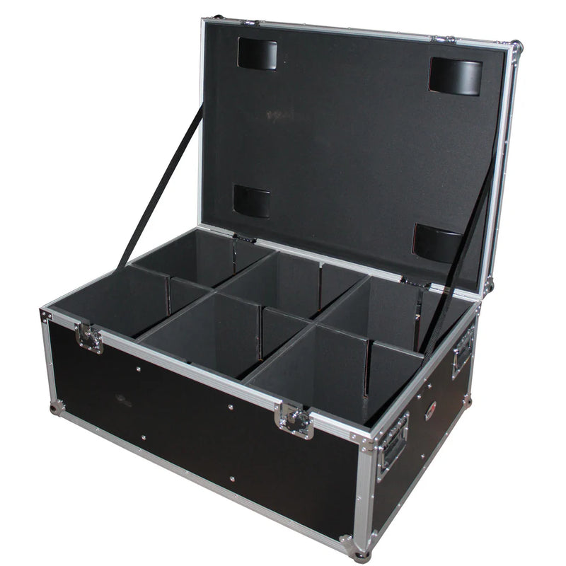 PRO-X- XS-PARU612W - ProX XS-PARU612W Par Can Utility Case W-Wheels Will Hold 6 or 12 Par Lights