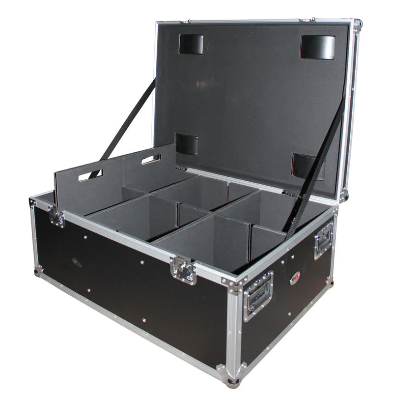 PRO-X- XS-PARU612W - ProX XS-PARU612W Par Can Utility Case W-Wheels Will Hold 6 or 12 Par Lights