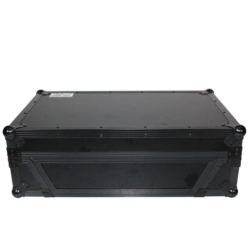 PRO-X- XS-PRIME4 WBL2U - ProX XS-PRIME4-WBL2U Flight Case for Denon Prime 4 Standalone DJ System W-2U Rackspace & Wheels