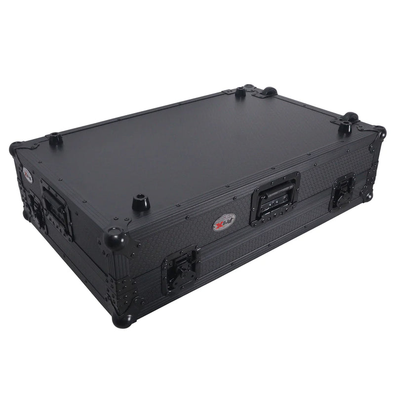 PRO-X- XS-RANEFOUR WBL - ProX XS-RANEFOURWBL ATA Flight Style Road Case For RANE Four DJ Controller with 1U Rack Space and Wheels (Black)