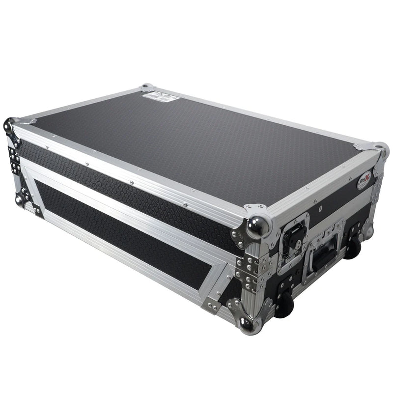 PRO-X- XS-RANEONE WLT - Flight Case For RANE ONE DJ Controller w/Sliding Laptop Shelf, 1U Rack, and Wheels