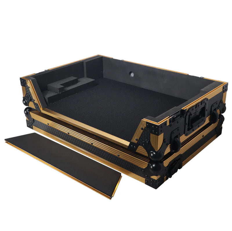 PRO-X- XS-RANE ONE W FGLD - ProX XS-RANEONE-W-FGLD ATA Flight Style Road Case for RANE ONE DJ Controller w/Wheels (Limited Edition Gold)