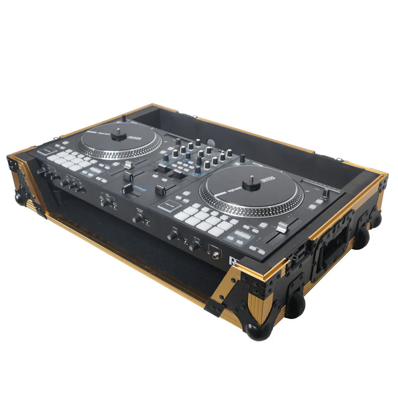 PRO-X- XS-RANE ONE W FGLD - ProX XS-RANEONE-W-FGLD ATA Flight Style Road Case for RANE ONE DJ Controller w/Wheels (Limited Edition Gold)