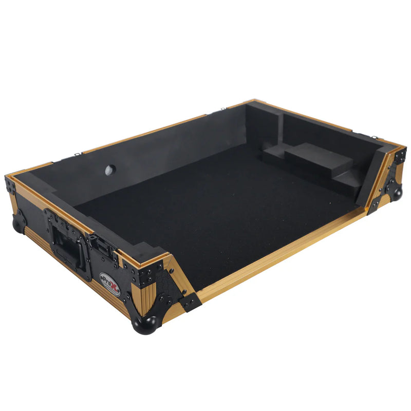 PRO-X- XS-RANE ONE W FGLD - ProX XS-RANEONE-W-FGLD ATA Flight Style Road Case for RANE ONE DJ Controller w/Wheels (Limited Edition Gold)