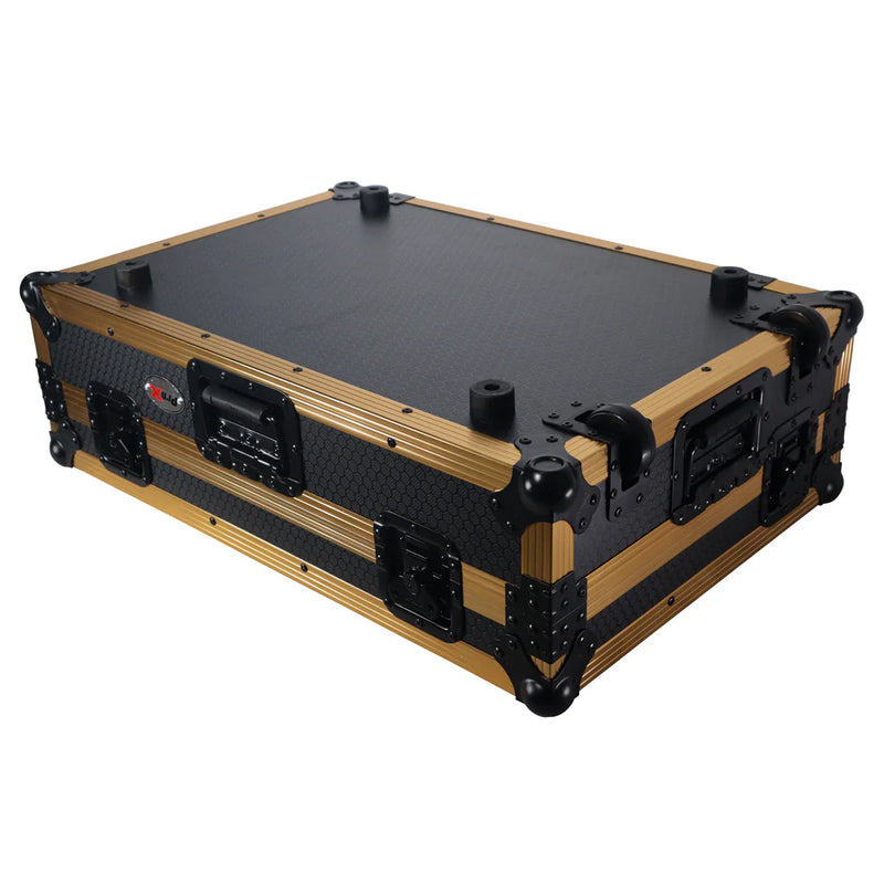 PRO-X- XS-RANE ONE W FGLD - ProX XS-RANEONE-W-FGLD ATA Flight Style Road Case for RANE ONE DJ Controller w/Wheels (Limited Edition Gold)