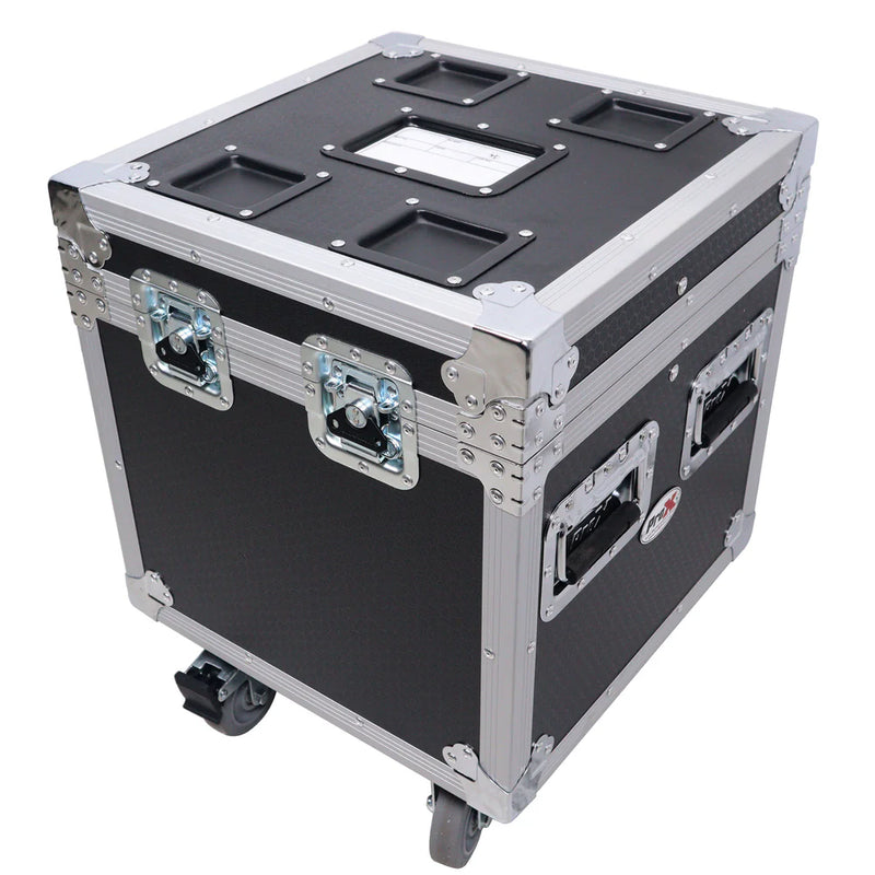 PRO-X- XS-UTL17 - ProX XS-UTL17 ATA Utility Flight Travel Heavy-Duty Storage Road Case with 4" in casters – 18"x18"x18' Exterior