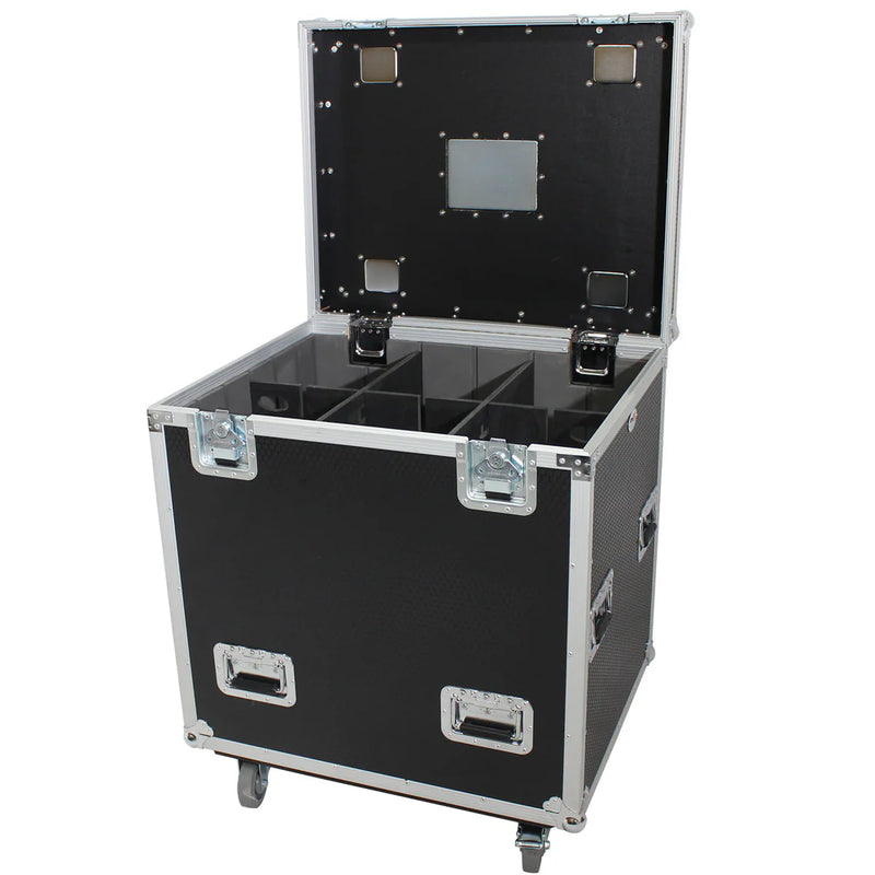 PRO-X- XS-UTL246030W MK2 - ProX XS-UTL246030W MK2 TruckPaX™ Heavy-Duty Truck Pack Utility Flight Case W-Divider and Tray Kit