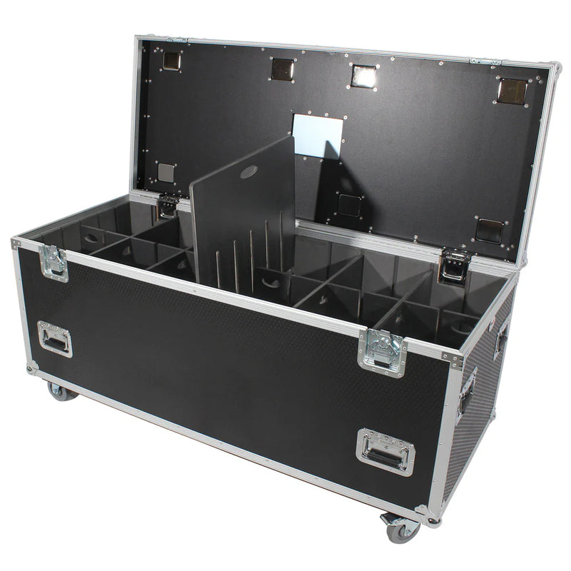 PRO-X- XS-UTL246030W MK2 - ProX XS-UTL246030W MK2 TruckPaX™ Heavy-Duty Truck Pack Utility Flight Case W-Divider and Tray Kit