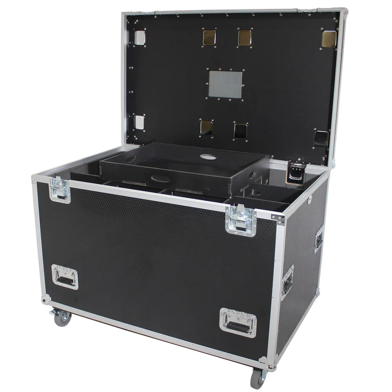 PRO-X- XS-UTL483036W MK2 - ProX XS-UTL483036W TruckPaX™ Heavy-Duty Truck Pack Utility Flight Case W-Divider and Tray Kit