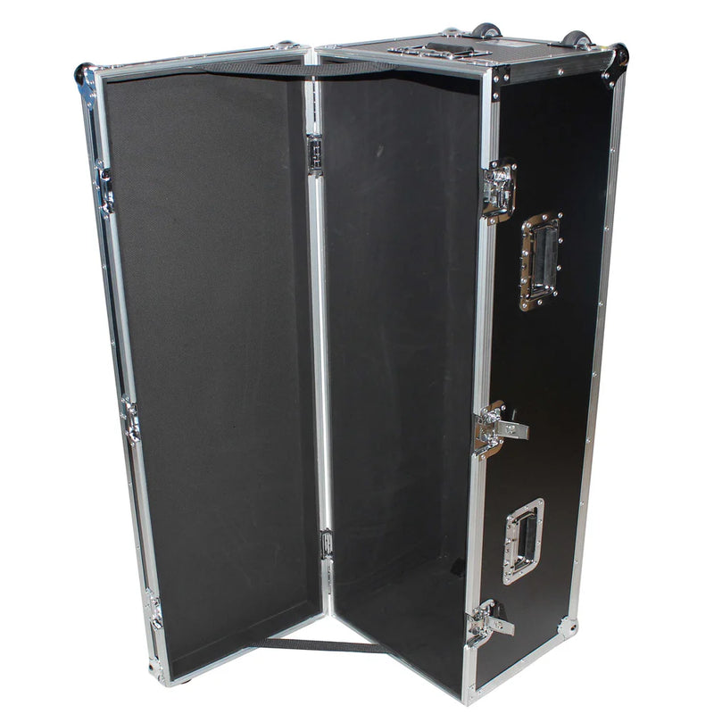 PRO-X- XS-UTL7 - ProX XS-UTL7 48" Utility Flight Case W 4 Low Profile Wheels Ext 16"x16"x48"