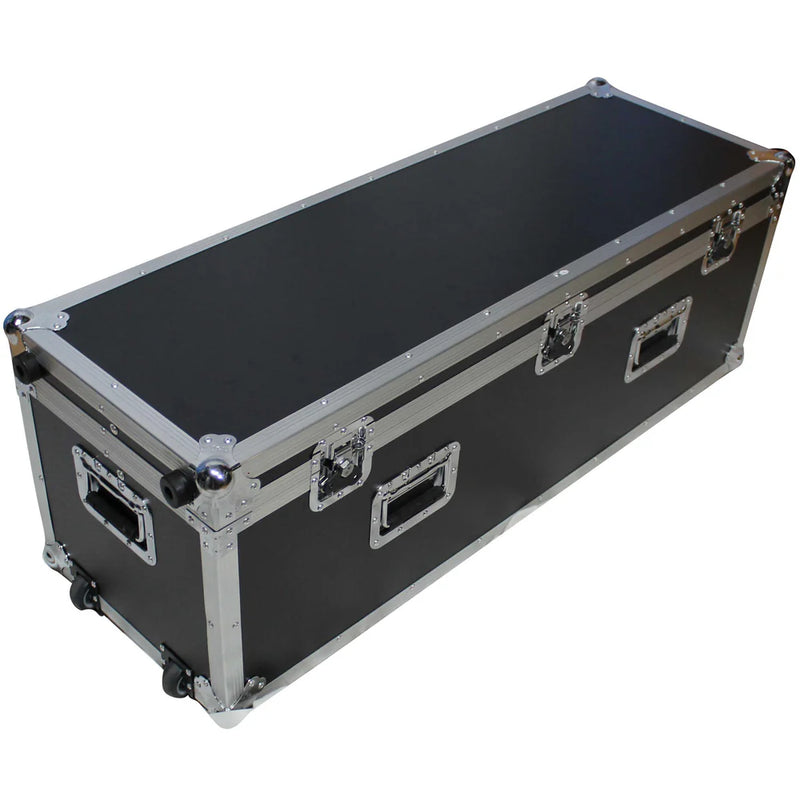 PRO-X- XS-UTL7 - ProX XS-UTL7 48" Utility Flight Case W 4 Low Profile Wheels Ext 16"x16"x48"