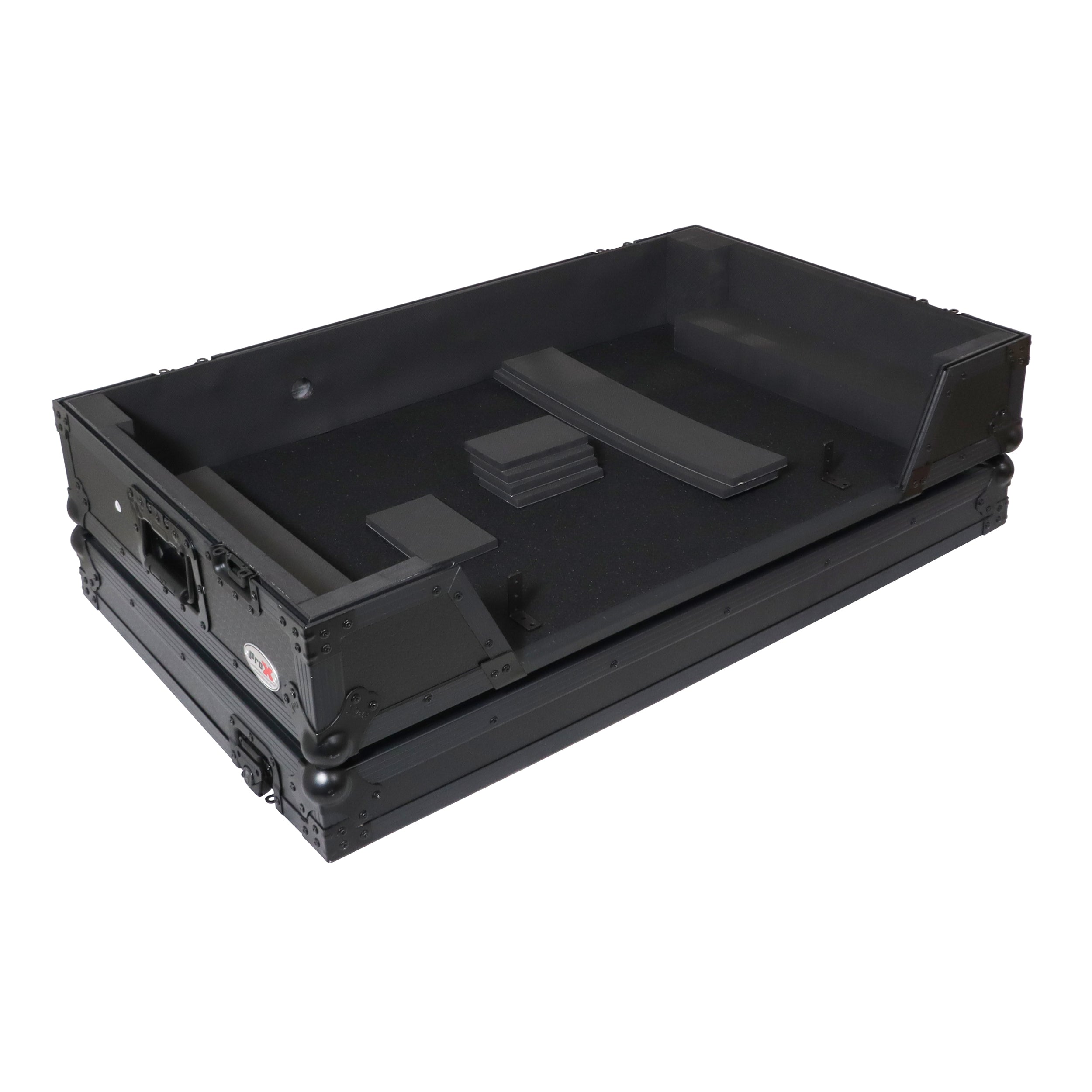 PRO-X- XS-XDJAZ WBL - ATA Flight Case For Pioneer XDJ-AZ DJ Controller with  Wheels - Black