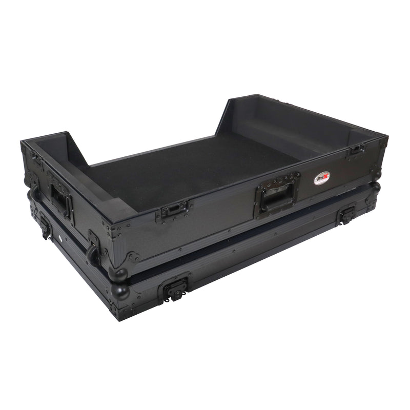 PRO-X- XS-XDJAZ WBL - ATA Flight Case For Pioneer XDJ-AZ DJ Controller with  Wheels - Black