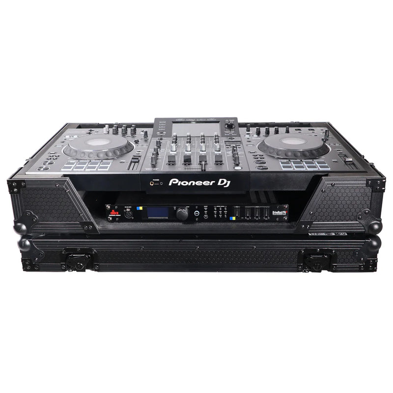 PRO-X- XS-XDJXZ WBL - ProX XS-XDJXZWBL Flight Case for Pioneer XDJ-XZ Standalone DJ System w/ Wheels - Black on Black