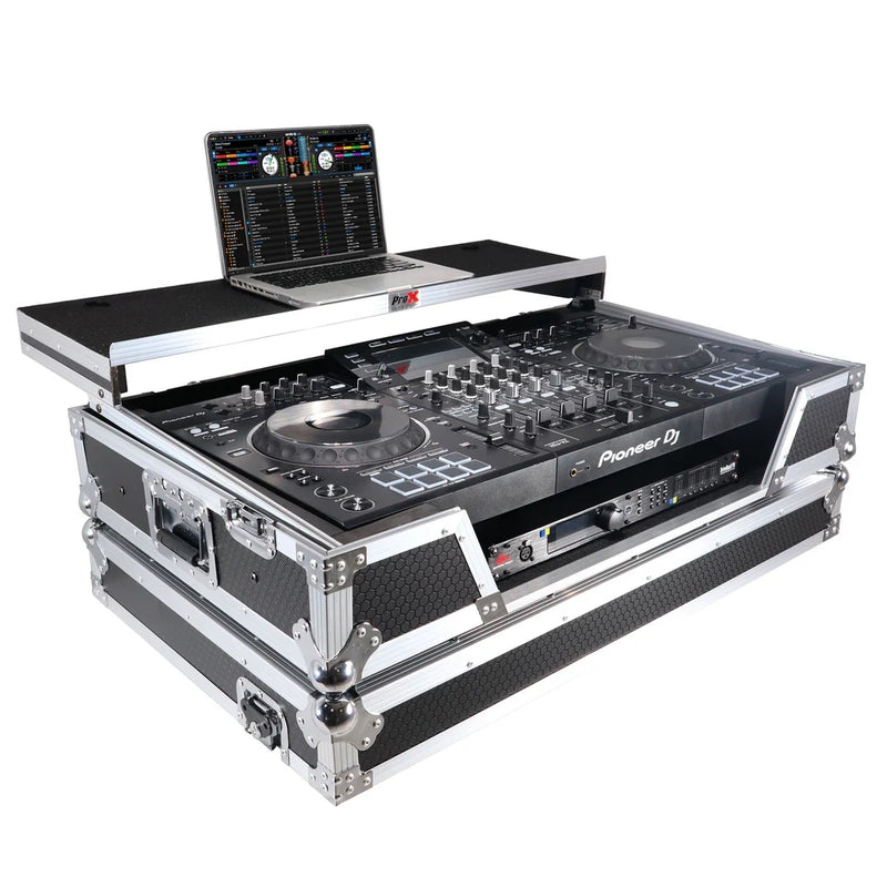 PRO-X- XS-XDJXZ WLT - ProX XS-XDJXZWLT Fits Pioneer XDJ-XZ DDJ-SZ2 Case w/Sliding Laptop Shelf & Wheels