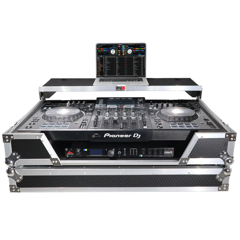 PRO-X- XS-XDJXZ WLT - ProX XS-XDJXZWLT Fits Pioneer XDJ-XZ DDJ-SZ2 Case w/Sliding Laptop Shelf & Wheels