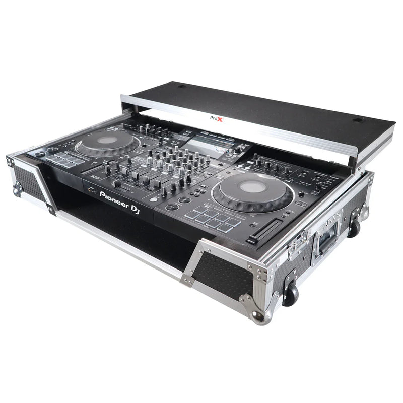 PRO-X- XS-XDJXZ WLT - ProX XS-XDJXZWLT Fits Pioneer XDJ-XZ DDJ-SZ2 Case w/Sliding Laptop Shelf & Wheels