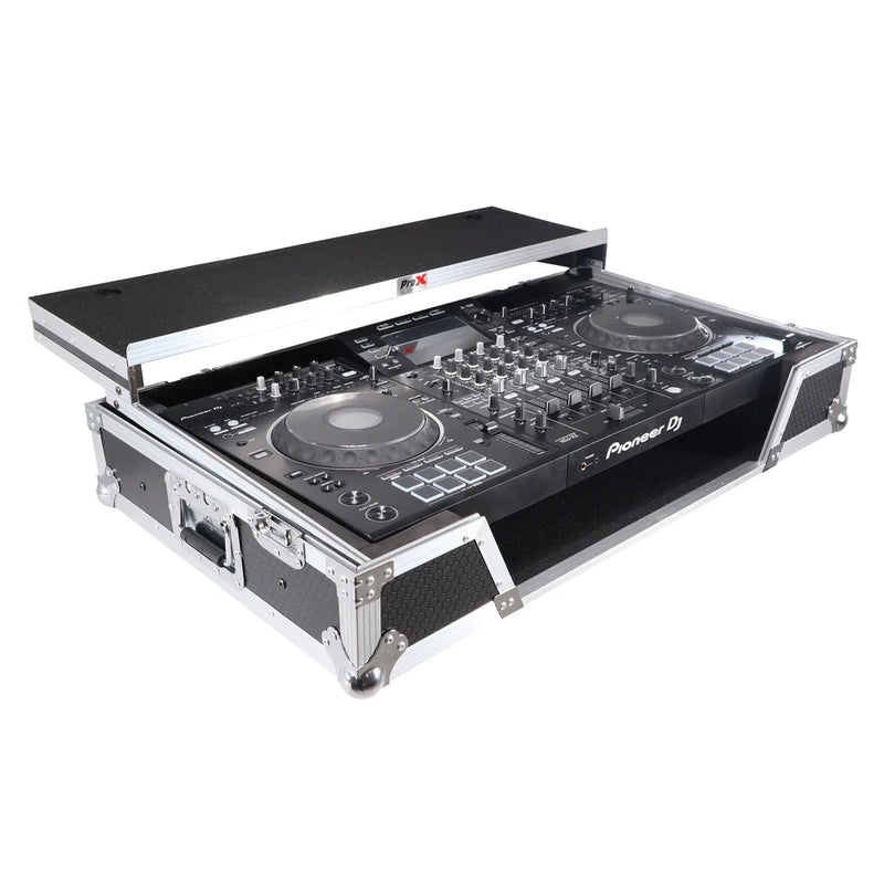 PRO-X- XS-XDJXZ WLT - ProX XS-XDJXZWLT Fits Pioneer XDJ-XZ DDJ-SZ2 Case w/Sliding Laptop Shelf & Wheels