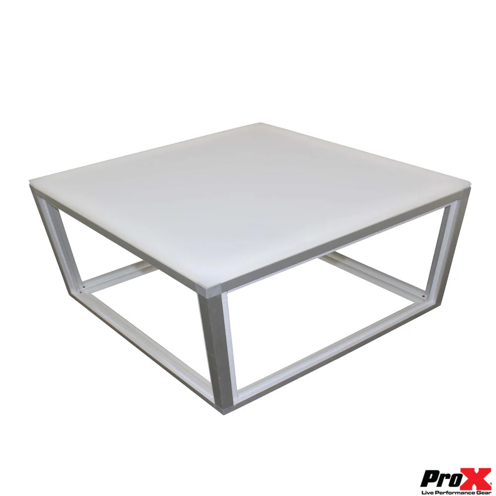 ProX XSA-2X2-8 LUMOSTAGE Acrylic Platform Stage Riser Section