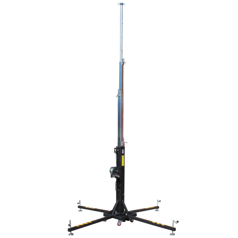 PRO-X- XT-CRANK22FT-400 - ProX XT-CRANK22FT-400 Heavy Duty 22 Ft. High Truss Crank Up Lighting Stand