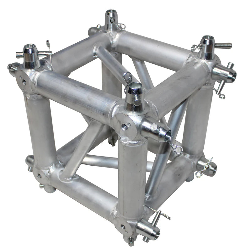 PROX-XT-JB6W-4W - ProX XT-JB6W-4W 6 Way Square Truss Junction Block - Includes 4 Way 16 Half Conical Couplers