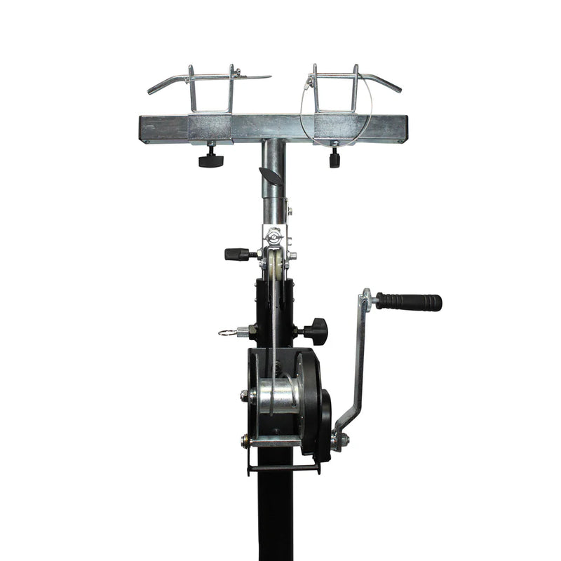 PROX-XT-LS132 - ProX XT-LS132 14 Ft Lighting Crank Truss Stage Stand Includes T-Adapter Truss Mount