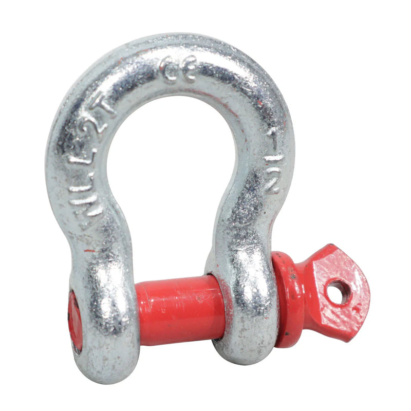 PRO-X- XT-USHACKLE050 - ProX XT-USHACKLE050 2 Ton 1/2" Galvanized Screw Pin Anchor U Shackle