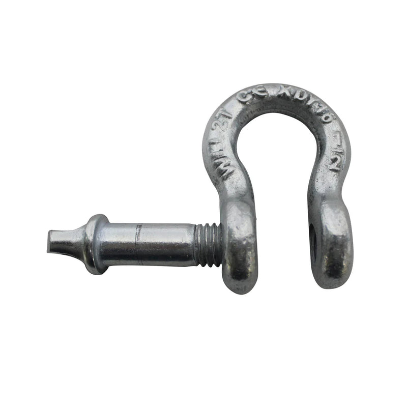 PRO-X- XT-USHACKLE0625 - ProX XT-USHACKLE 2 Ton 1/2" Galvanized Screw Pin Anchor Shackle