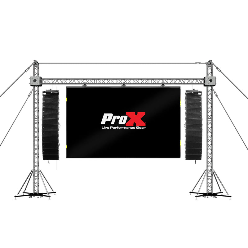 PROX-XTP-GS3023 - ProX XTP-GS3023 LED Screen Display Panel Video Fly Wall Truss Ground Support System 30'W x 23'H with Hoist