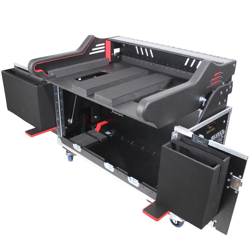 PRO-X- XZF-MID HD 2U LMA - ProX XZF-MID HD 2U LMA MIDAS Heritage D Flip-Ready Hydraulic Console Case