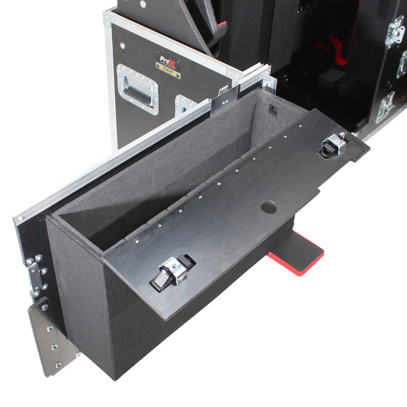 PRO-X- XZF-MID HD LMA - XZF-MID HD LMA - ProX XZF-MID HD 2U LMA MIDAS Heritage D Flip-Ready Hydraulic Console Case