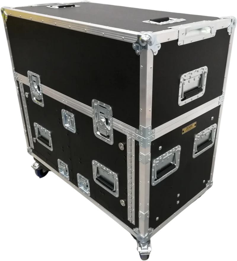 PROX-XZF-AH-C2500 D 2U - ProX XZF-AH-C2500 D 2U For Allen and Heath DLive C2500 Flip-Ready Hydraulic Console Easy Retracting Lifting 2U Rack Space Detachable Case