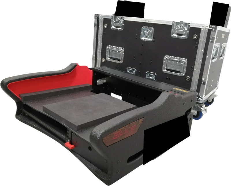 PROX-XZF-AH-C2500 D 2U - ProX XZF-AH-C2500 D 2U For Allen and Heath DLive C2500 Flip-Ready Hydraulic Console Easy Retracting Lifting 2U Rack Space Detachable Case