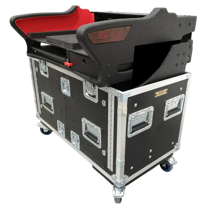 PROX-XZF-AH-C2500 D - ProX XZF-AH-C2500 D For Allen and Heath DLive C2500 Flip-Ready Hydraulic Console Easy Retracting Lifting Detachable Case